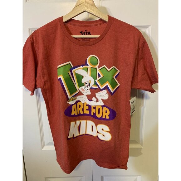 New TRIX ARE FOR KIDS Graphic Tee Shirt - Size XXL 18‎ red NWT - Picture 5 of 7